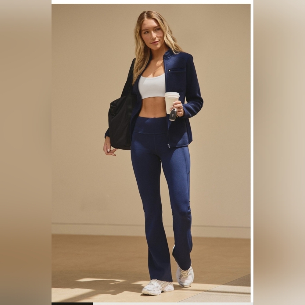 Fabletics StretchTechT" Kick Flare Scrub Legging … - image 2